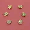 Estilo Chino Carácter de Longevidad Xizang Plata Cuentas Sueltas Adornos de Jade Cuerda para Colgar Cuentas Superiores de Aleación Cuentas de Nube Accesorios para Joyería DIY