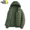 Comercio Exterior Amazon Otoño Moda Popular Europea y Americana Chaqueta de Algodón Cálida con Capucha para Hombre, Ligera, Cómoda, Engrosada, Resistente al Frío Abrigo de Algodón