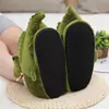 Ins Engraçado Crocodilo Algodão Chinelos Desenhos Animados Bonitos Sapatos De Pelúcia Inverno Quente Casa Tubarão Chinelos para Homens e Mulheres Atacado