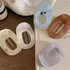 Gel Blanco Personalizado Versátil Geométrico Pin Moda Pasador Elegante Simple Pin de Tiburón Accesorios para el Cabello Nuevo Estilo para Mujeres