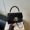 Design Estampado de Leopardo 2026 Inverno Novo Estiloso e Fashion Versátil Texturizado Simples Casual Ombro Único Transversal Exquisite Bolsa de Mão