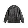 Ropa para Hombre North Boundary Marca Americana de Moda 2025 Otoño Nuevo Chaqueta Retro Desgastada de Cuero PU Chaquetas de Motociclista para Hombre y Mujer