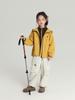 Jaqueta Infantil Pudding Haru 2025 Outono Nova Jaqueta Infantil Corta-vento Quente de Gola Alta Ajuste Slim