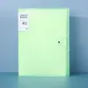 Nova Pasta de Documentos A4 com Elástico Álbum de Armazenamento de Exames de Gravidez Provas de Alunos Certificados Pasta Colorida para Doces Venda por Atacado