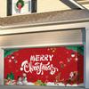 Amazon Transfronterizo Nuevas Explosiones Navidad Cubierta para Puerta de Garaje Tamaño Grande Tela de Fondo Decoración para Fiesta Navideña Tapiz