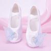 Zapatos de Baile para Niñas Sirena Suela Suave Zapatos de Baile de Práctica Lindos para Actuación en Escenario Zapatos de Garra de Gato Ballet 8136
