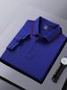 Playeras tipo polo de seda personalizadas, Camisetas de manga corta, Ropa de trabajo corporativa con logotipo bordado, Uniformes de equipo para hombre, Sin planchado