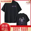 Camiseta de Algodón Talla EuropeaCamiseta de Anime Hunter X Hunter Camiseta de la Brigada Fantasma Araña Chrollo Lucilfer Camiseta de Manga Corta
