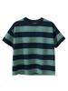 GRRR roupa infantil meninos camiseta manga curta grande infantil listrada camisa básica roupa infantil fornecimento transfronteiriço de uma geração de cabelo