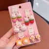 Lindo Kit de Gomas para el Cabello para Niños, Bandas para el Cabello de Bebé que No Dañan el Cabello, Cuerdas para el Cabello de Dibujos Animados para Niñas, Anillos para el Cabello del Tamaño de un Pulgar, Dulces Anillos de Toalla