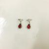 Jinhang joyería de danza del vientre/collar de danza del vientre/pendientes de danza del vientre/cadena para el cuello pendientes conjunto de dos piezas
