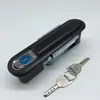 MS480-2 cerradura plana negra, cerradura de puerta de gabinete eléctrico, cerradura de puerta de gabinete de interruptores, cerradura de puerta de gabinete de energía, cerradura de gabinete GGD