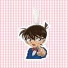 Detective Conan Kudo Shinichi Kaitou Kid Haibara Ai Etiqueta de Bagagem Pingente de Mochila Chaveiro Decoração de Emblema