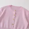 Cardigan Corto de Punto Casual Elegante de Moda Nuevo Estilo Europeo y Americano Transfronterizo para Mujer al por Mayor 1822104