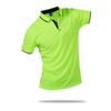 Camiseta de secagem rápida, camisa polo personalizada, maratona, corrida, manga curta, publicidade, camisa cultural, lapela, roupas de trabalho, logotipo impresso