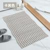 Tapete Antiderrapante para Banheiro Tapete Plástico Moderno Simples em Forma Especial Tapete de Pé de Banheiro de PVC para Idosos Grávidas Massagem Tapete para Pés