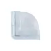 Funda protectora para esquinas anticolisión, envoltura de bordes, esquinas en ángulo recto, esquinas anticolisión para niños, esquinas protectoras de silicona transparente anticolisión