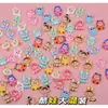 Miniatura Desenho Animado Raposa de Nove Caudas Mini Brinquedo de Comida Artificial Material de Resina DIY Acessórios Capa de Celular Adesivo de Geladeira Brinquedo de Comida