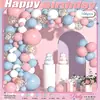 Set de Globos de Látex Amazon Transfronterizo Arreglo Personalizado para Fiesta de Cumpleaños Combinación de Cadena de Globos Arco de Globos Venta al por Mayor