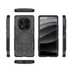 Funda Protectora Adecuada para Redmi Note14Pro Plus J-20 con Anillo de 360 Grados Redmi Note14Pro Plus