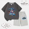 Camiseta Tobo Warrior Infantil Roupas Tobo Brothers Conjunto de Calça Manga Curta para Meninos Roupa Infantil Casual de Meia Manga para o Verão