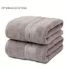 Toalha de Banho de Algodão para Comércio Exterior Transfronteiriço, Toalha Quadrada Grande, Conjunto de Três Peças, Absorvente, Macia, Aspirável, Temu, Amazon, Xiyin