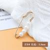 Suministro de Fábrica Cintura de Pantalón Cintura Ajustada Anti-deslizamiento Ajuste de Luz Modificado Pin Broche para Jeans Pequeños Falda Pin de Perla Nearline