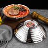 Tigela de macarrão frio de aço inoxidável 304 Tigela Bibimbap Tigela de sopa de grandes dimensões isolada de camada dupla Tigela Malatang Tigela de balde Tigela de macarrão comercial