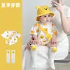 Ropa para Bebés para Hombres y Mujeres, Monos de Dibujos Animados Súper Lindos, Ropa Triangular Ligera de Verano para Gatear, Ropa para Exteriores, Ropa de Verano