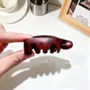 Pinza de banana para coleta alta para niñas, Pasador coreano con textura mate, Accesorio para el cabello para arreglar el cabello suelto, Pinza de torsión, Herramienta mágica para personas perezosas