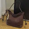Bolso de Ante para Mujer de Invierno, Nuevo Estilo Coreano, Estilo Perezoso, Bolso de Hombro de Gran Capacidad para Viajes, Bolso de Mujer, Lujo de Gama Alta y Accesible