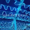 Cortinas de Teto Luminosas Decoração de Teto Tiras de Luz LED Casamento Outdoor Acampamento Restaurante Cortinas de Atmosfera Decoração de Teto
