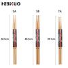 Juego de baquetas para batería, martillo para batería, accesorios para baquetas, instrumento musical de arce 5A, baqueta para principiantes, baqueta de roble 5A, venta al por mayor