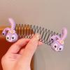 Artefacto de Acabado para Cabello de Niños Tocados Bebé Lindo Dibujo Animado Peine Invisible Lala Accesorios para el Cabello Hacia Atrás