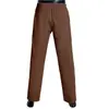 Calça Masculina de Poliéster Wide Leg com Bolsos Estilo Cross-Border, Roupa Masculina de Corte Amplo Atacado em Estoque