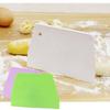 Ferramentas de Panificação Raspador de Massa Plástico Raspador de Bolo Raspador de Creme Faca para Cortar Massa Peles Frias Rolinhos de Arroz Raspador