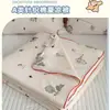 Colcha de Verano de Algodón Tejido de Soya Grado A con Dibujos Animados, Lavable a Máquina, Adecuada para Niños y Estudiantes, Colcha de Verano para Dormitorio con Aire Acondicionado, Colcha Delgada
