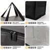 Bolsa Térmica de Papel de Aluminio Engrosado en Stock para Acampar al Aire Libre y Pícnics, Bolsa de Mano Aislante de Tela No Tejida de Gran Capacidad