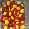 Pelota de espuma rayada de alta elasticidad más vendida, pelota de espuma deportiva para ocio de adultos y entrenamiento competitivo