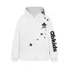 Sudadera con capucha bordada de hoja de arce estilo retro americano para hombre y mujer 2026 Primavera Nueva Holgada Polar Chaqueta de pareja Marca de moda