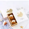 Caja de Empaque para Pastel de Luna Caja de Regalo Festival de Medio Otoño 6 Piezas 80g 50g Caja de Empaque para Pastel de Yema de Huevo Caja Snow Mei Niang Caja de Regalo