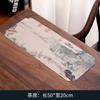 Tapete de té impermeable al por mayor tela para mesa de té tapete para mesa de té terciopelo de piel de ciervo tapete de burbujas secas accesorios para ceremonia del té estilo de moda nacional camino de mesa Zen