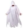 Ropa de Sadako Fantasma de Terror PNJ Fantasma Femenino Adulto Fantasma Blanco Hada de la Pluma Femenina Accesorios Peluca Disfraz de Halloween