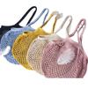 Bolsas Tote de Algodão Selecionadas com Cuidado em Estoque, Sacolas de Rede Ecológicas, Sacolas de Rede para Frutas e Vegetais de Supermercado, Sacolas de Compras de Grande Capacidade