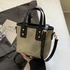 Bolsos Nicho de Textura de Alta Gama 2024 Nuevos Bolsos de Mujer Versátil Retro Hombro Bandolera Bolso Satchel de Moda Bolso Balde