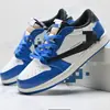 Sapatos Putian Aj1 de Cano Baixo Raio Guerreiro Preto Hiroshi Fujiwara Sapatos de Basquete Mocha Jordan 1 Masculino e Feminino Sapatos Esportivos Casuais