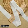 Renda de Gola Bordada em Algodão e Renda para Saia Mais Vendida, Renda Lolita, Acessórios de Renda para Roupas de Boneca DIY Feitas à Mão