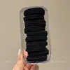 Faixa de cabelo de elástico infantil para menina, anel de cabelo elástico alto, acessórios de cabelo para meninas, não machuca o cabelo, corda de cabelo fofa, adorno de cabeça