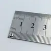 Prata Esterlina S925 Lu Lu Tong Patch Espaçador Contas Pérola Furo Passante Peça de Prata Conta Redonda Perfurada DIY Espaçador Rolha Versátil