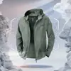 Nova jaqueta corta-vento para esportes e lazer, roupa de treino para corrida, jaqueta de montanhismo para atividades ao ar livre, top leve com capuz de secagem rápida
